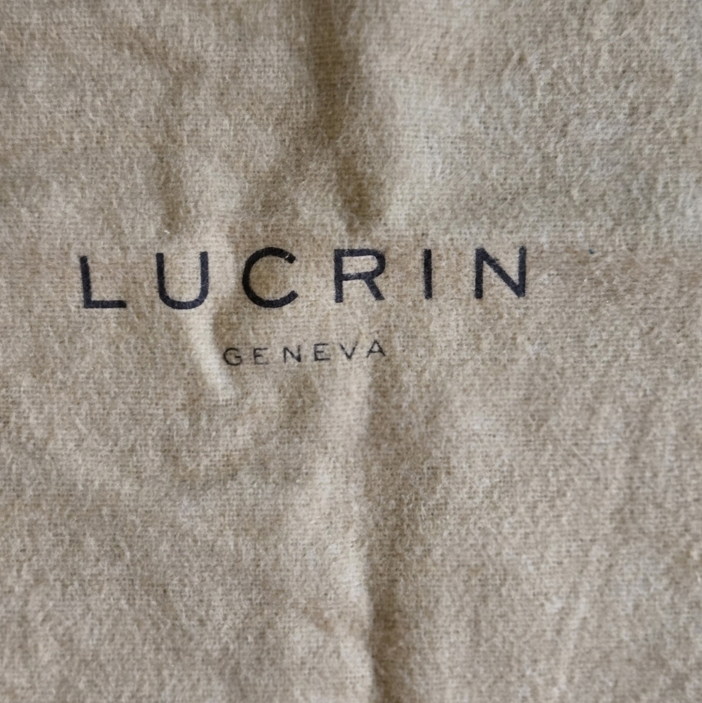 3/$10 Lucrin Dust Bag Cream Beige - Picture 2 of 5